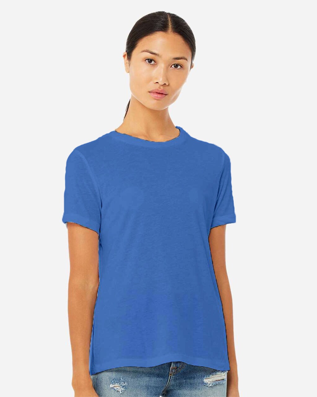 BELLA + CANVAS® Women’s Relaxed Fit Short Sleeve Triblend T-Shirt for Custom Printing & Casual Wear Tee